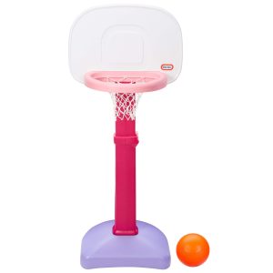 Premium Choice HomePro TotSports™ Easy Score™ Basketball Set - Pink Matte Finished Surface
